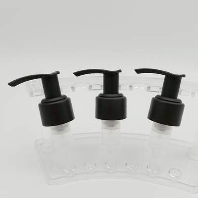 Matte Finish PP Plastic Lotion Pomp Zwarte Kleur 24/410