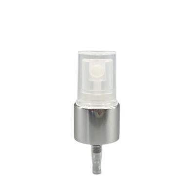 18/410 Fijne van het de Pomp Zilveren Aluminium van de Mistspuitbus de Sluitings0.12ml SS316 Geribbelde Rok