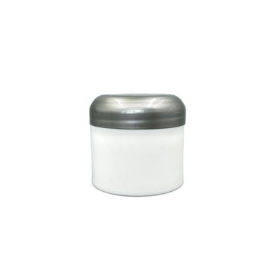 Het ronde Plastic Kosmetische Vastgestelde 50g de Containers van de Kruikenreis Hete stempelen met Verschillend Patroon