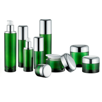 Ronde Kosmetische de Luxe Lege Containers 50ml 120ml van de Pompfles Acryl