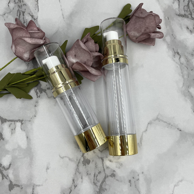15ml, 30ml die, 50ml-Huidzorg Pompfles verpakken Zonder lucht