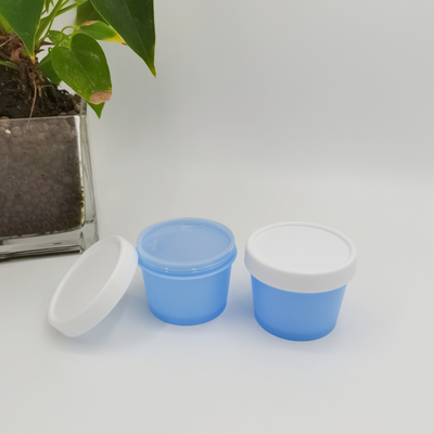 Mono Materiële van het de Kruik50ml 100ml 200ml 250ml Roomijs van pp Kosmetische van de de Kopvorm de Persoonlijke verzorgingkruik