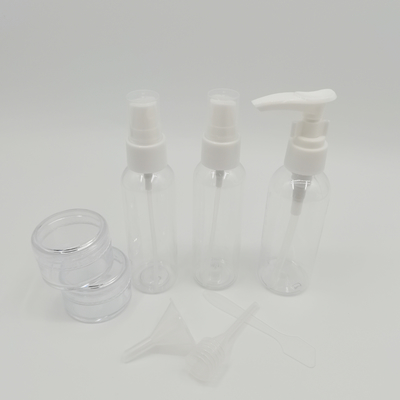 Pomp Lepel Druppelaar Trechter Aangepaste PVC Waszak Voor Zalfpotje Reis Spray Fles