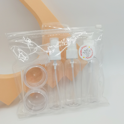 Pomp Lepel Druppelaar Trechter Aangepaste PVC Waszak Voor Zalfpotje Reis Spray Fles