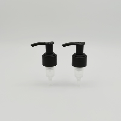 Matte Finish PP Plastic Lotion Pomp Zwarte Kleur 24/410