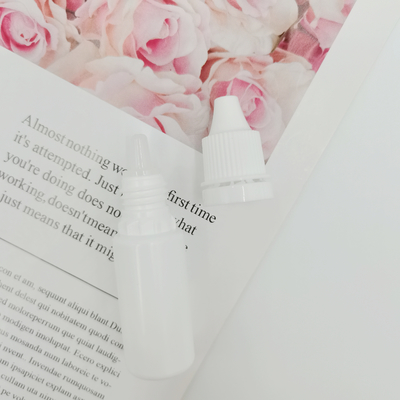 5 ml 10 ml PE plastic vloeibare oogdruppelfles met sabotagebestendige dop en punt