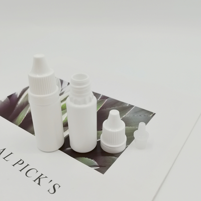 5 ml 10 ml PE plastic vloeibare oogdruppelfles met sabotagebestendige dop en punt
