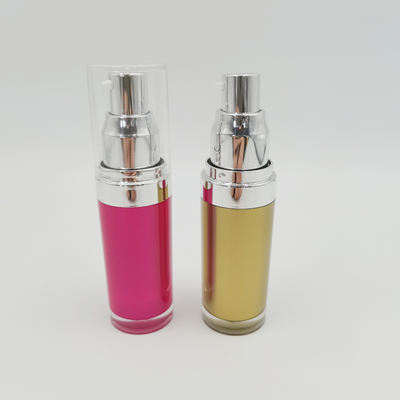 PMMA Ronde Vorm Acryl Lotion Fles 15ml 30ml 50ml 100ml 120ml