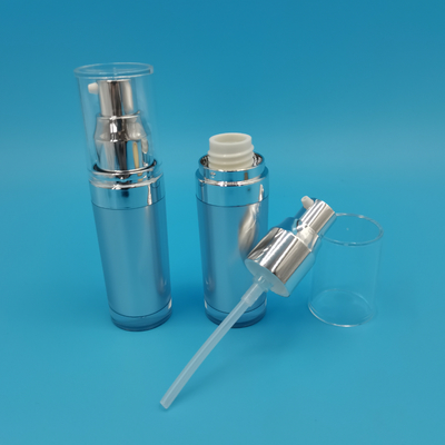 PMMA Ronde Vorm Acryl Lotion Fles 15ml 30ml 50ml 100ml 120ml