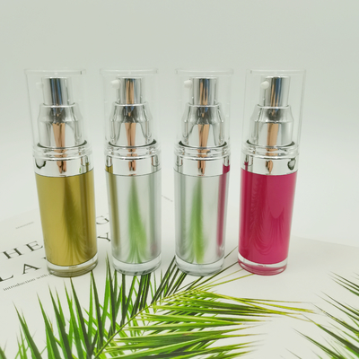PMMA Ronde Vorm Acryl Lotion Fles 15ml 30ml 50ml 100ml 120ml