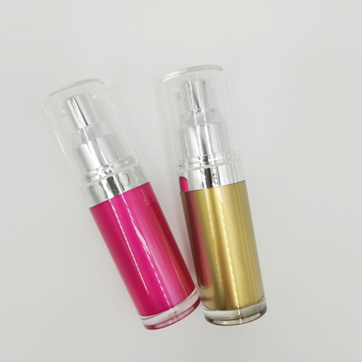 PMMA Ronde Vorm Acryl Lotion Fles 15ml 30ml 50ml 100ml 120ml