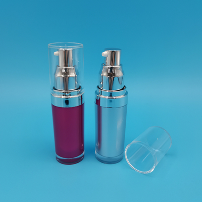 PMMA Ronde Vorm Acryl Lotion Fles 15ml 30ml 50ml 100ml 120ml
