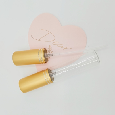 10 ml 15 ml 20 ml 25 ml 30 ml buis glazen fles met aluminium parfumspuitbussen