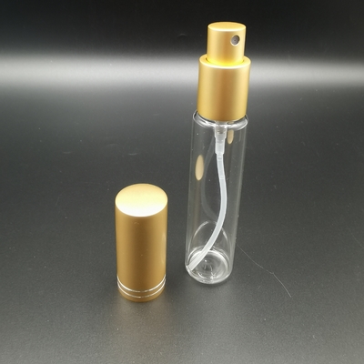 10 ml 15 ml 20 ml 25 ml 30 ml buis glazen fles met aluminium parfumspuitbussen