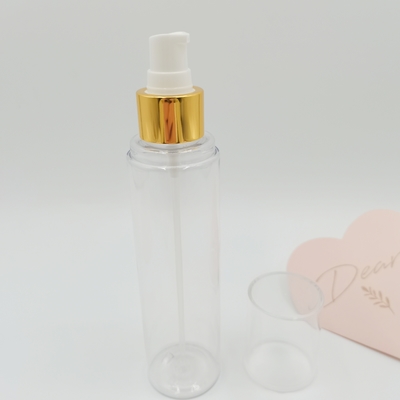24/410 PP Cream Pump Dispenser Goud Glanzend Aluminium Cover
