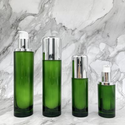 Ronde Kosmetische de Luxe Lege Containers 50ml 120ml van de Pompfles Acryl