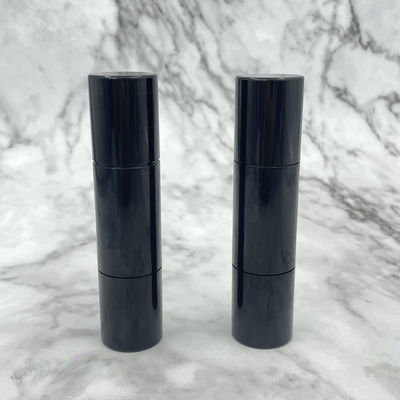 8g zwart Leeg ABS van het het Verbergenhoogtepunt van Lippenstiftcontainers Dubbel Hoofd