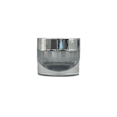 Eco Vriendschappelijke Plastic Kosmetische Kruiken 10g 15g Diamond Spherical Inner Silk Screening
