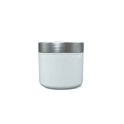 100g het witte Plastic Kosmetische Antieffect van Kruiken Lege Containers voor KUUROORDroom/schrobt Deeg