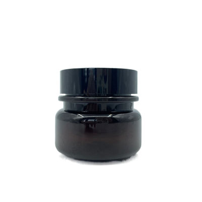 HUISDIER Amber Plastic Cosmetic Jars 30g 50g om Zijdeonderzoek