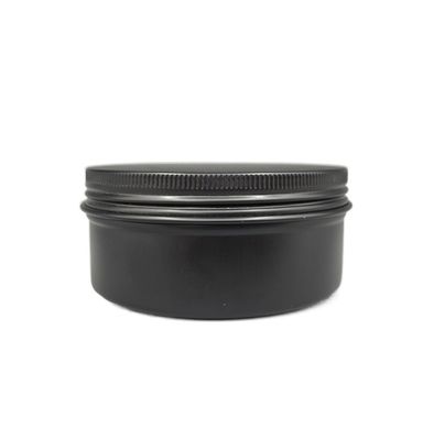 De Aangepaste lekvrije Kleur van Matt Black Aluminium Tin Jars 150ml