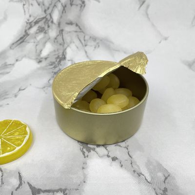 Het Metaalblikken van Tin Jars 250ml van het suikergoedaluminium met Schroef op Deksels
