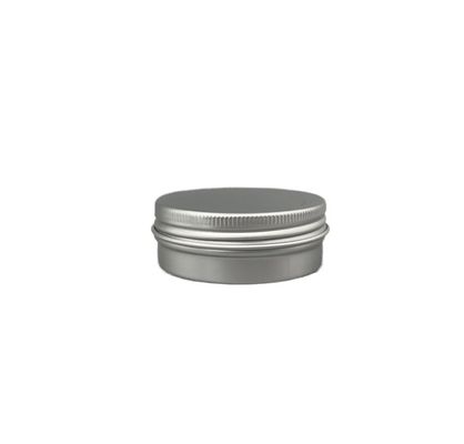De kleine Schroefdop van het Aluminiumtin jars round edge screw van 60ml 80ml voor was