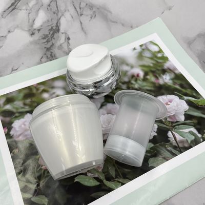 De vervangbare van de Kruik Kosmetische Containers 30g van de Pomproom Aangepaste Kleur Zonder lucht 50g