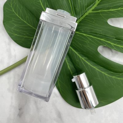 Vierkant Kosmetisch Dubbel de Muuraluminium Zonder lucht van Pompflessen 30ml
