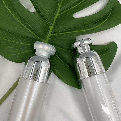 ABS van de de Flessen Dubbele Muur 15ml van de luxe Kosmetische Pomp Kleine Containers met Klem