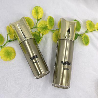 Speciale de Flessen Gouden Navulbare Kosmetische Containers 80ml 100ml van de Vorm Kosmetische Pomp