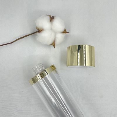 De gouden van de de Flessenluxe van GLB PETG Plastic Kosmetische Containers voor Toner 100ml 120ml
