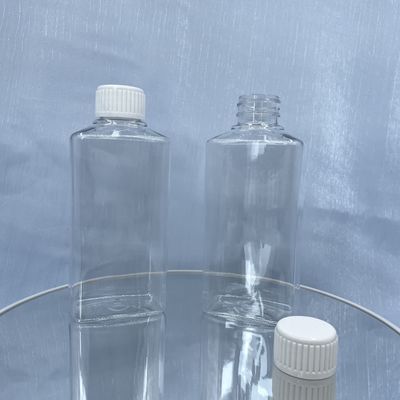 De navulbare Vierkante de Flessenmondspoeling 250ml van de HUISDIERENpomp ontruimt met Wit GLB