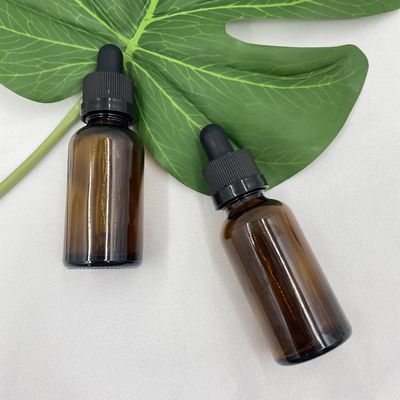 De amber30ml-Etherische olie van Glas Kosmetische Flessen met het Druppelbuisje van de Palsluiting