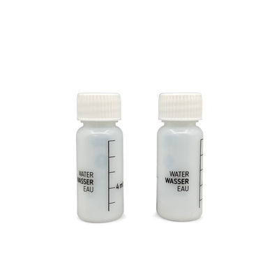 De kleine HDPE Plastic Fles 10ml Wit GLB paste Kleur Één Keer aan Gebruik voor Lotion