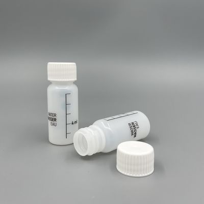 De kleine HDPE Plastic Fles 10ml Wit GLB paste Kleur Één Keer aan Gebruik voor Lotion