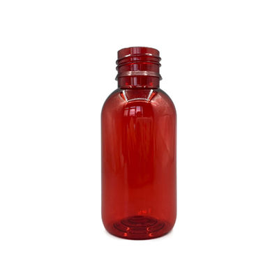 Tegen de UV Lege Plastic Ronde van Stroopflessen 100ml 3.52OZ met Stamper Duidelijk GLB
