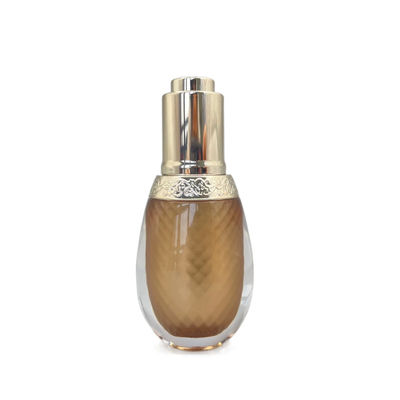 Van de de Etherische oliefles van Champagne 10ml Aangepaste het Druppelbuisje Acrylpp Schouder
