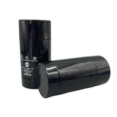 Zwarte de Mug Afstotende Ronde Vorm van de de Geurbestrijdende Stokcontainer van 75g 2.65oz met Druk ALS Lichaam