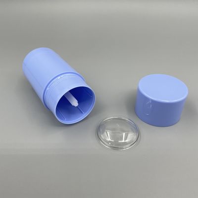 De blauwe Lege Containers van de Duw omhoog Geurbestrijdende Stok om het Aangepaste Embleem van 50g 75g