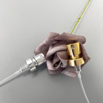 Gouden van de de Spuitbuspijp van de Parfumpomp Vervanging 15 400 Aluminium 0.09ML met metalen kap