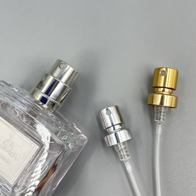 Gouden van de de Spuitbuspijp van de Parfumpomp Vervanging 15 400 Aluminium 0.09ML met metalen kap