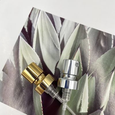 Gouden van de de Spuitbuspijp van de Parfumpomp Vervanging 15 400 Aluminium 0.09ML met metalen kap