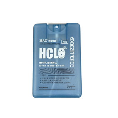 0.06ML van de de Spuitbus20ml het Antibacteriële Hand van de doseringsCreditcard Desinfecterende middel 304H