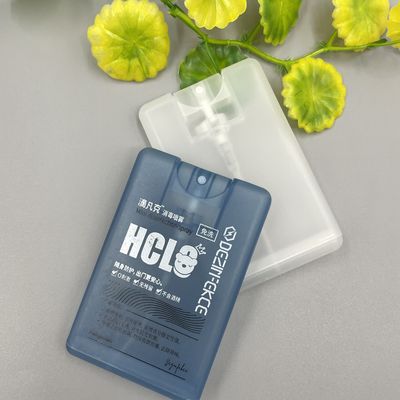 0.06ML van de de Spuitbus20ml het Antibacteriële Hand van de doseringsCreditcard Desinfecterende middel 304H