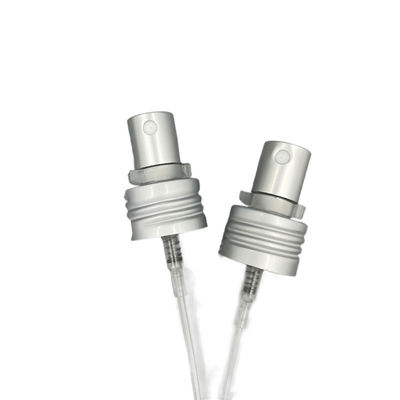 Matt Silver Perfume Pump Sprayer-Automaat Alu 24/410 0.12ML-Dosering met Klemslot