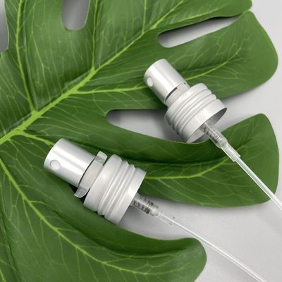 Matt Silver Perfume Pump Sprayer-Automaat Alu 24/410 0.12ML-Dosering met Klemslot