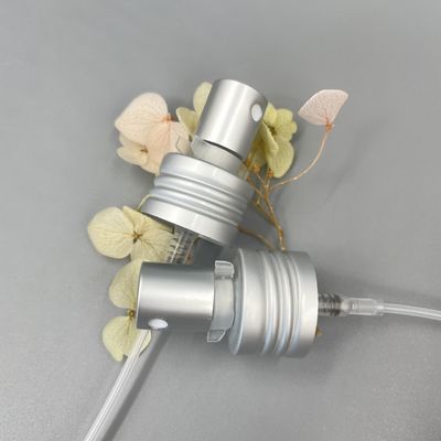 Matt Silver Perfume Pump Sprayer-Automaat Alu 24/410 0.12ML-Dosering met Klemslot