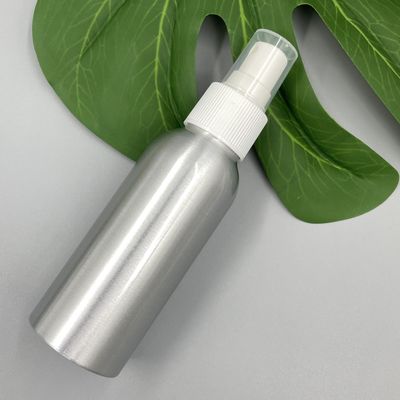 3.52oz de Neveldiameter 40mm Hals 24mm van aluminium Kosmetische Containers Ronde Schouder