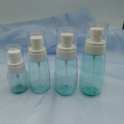 Fijne Spuitbus van de persoonlijke verzorging de Transparante Blauwe 60ml Petg Fles ultra